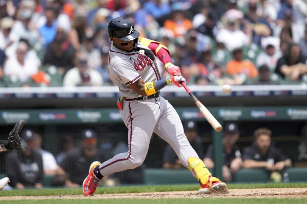 Ronald Acuna Jr. launches 461-foot home run as Braves win both legs of  doubleheader against Detroit