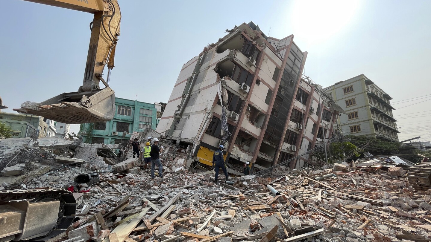 AI and satellites lend a hand help staff reply to Myanmar earthquake harm