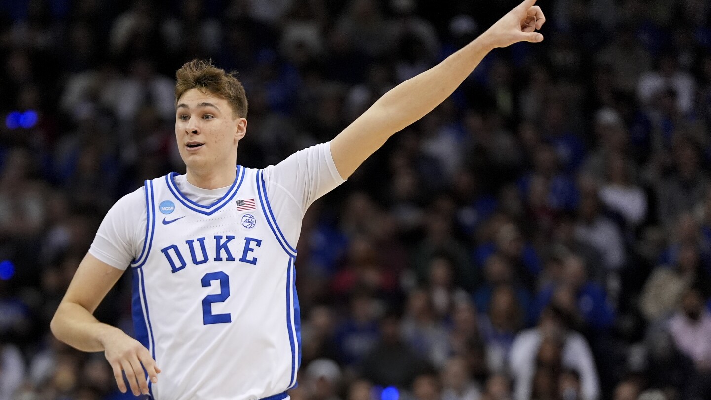 Duke freshman star Cooper Flagg named the AP men's college basketball player of the year