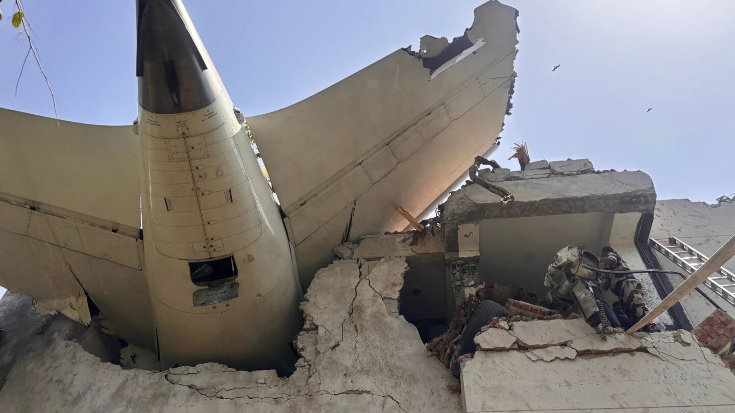London-bound Air India flight with more than 240 aboard crashes after takeoff from Ahmedabad, India