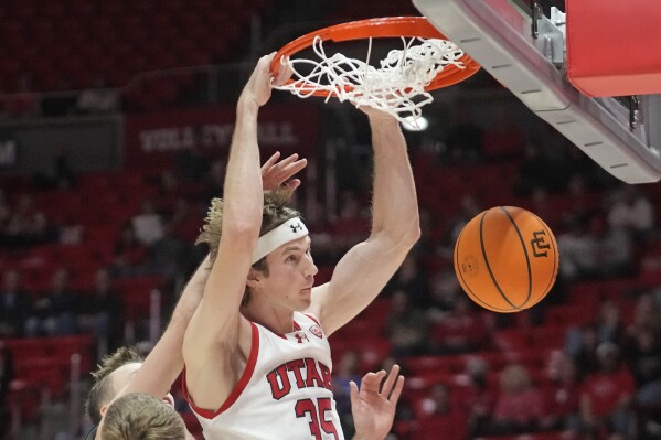 Branden Carlson scores 27 of 34 in 2nd half, Utah rallies to beat ...