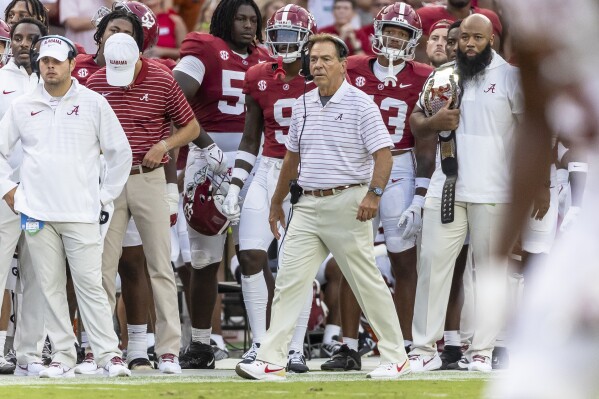 Alabama's Saban says 'the future is now' for getting issues fixed after  loss | AP News