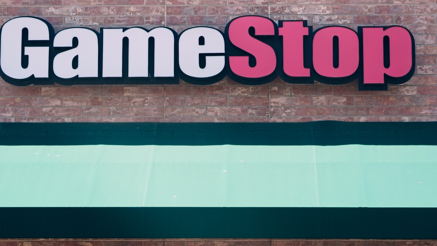 GameStop slumps as its plan to sell debt to fund bitcoin purchases raises some questions
