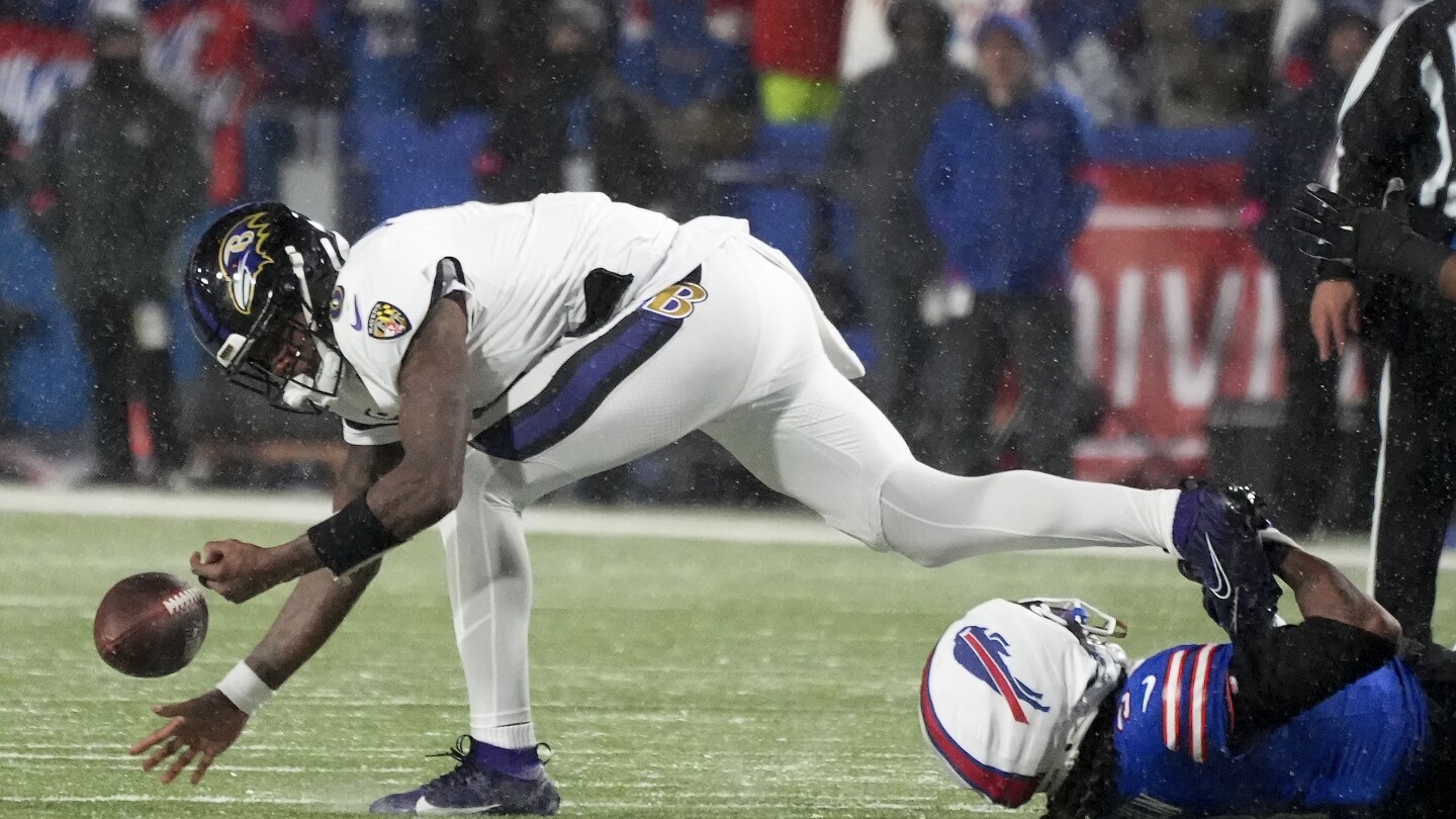 Josh Allen advances while Lamar Jackson goes home, carrying the burden of another playoff loss