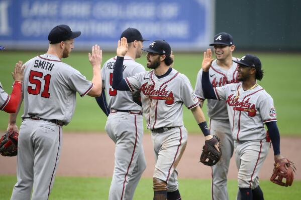 Funny The Atlanta Braves Freddie Freeman Ozzie Albies Dansby