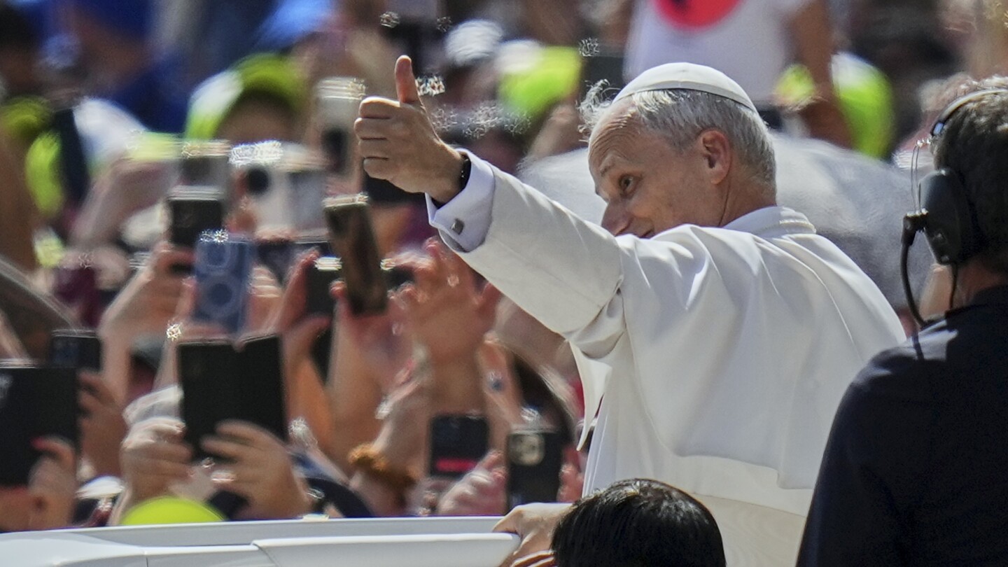 Pope Leo XIV flags AI impact on kids' intellectual and spiritual development