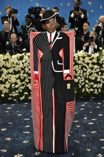  Tailoring Black Style" exhibition on Monday, May 5, 2025, in New York. (Photo by Evan Agostini/Invision/AP)