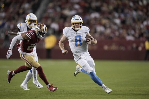 Chargers 23, 49ers 12: Purdy scores, kickers hurt as preseason ends