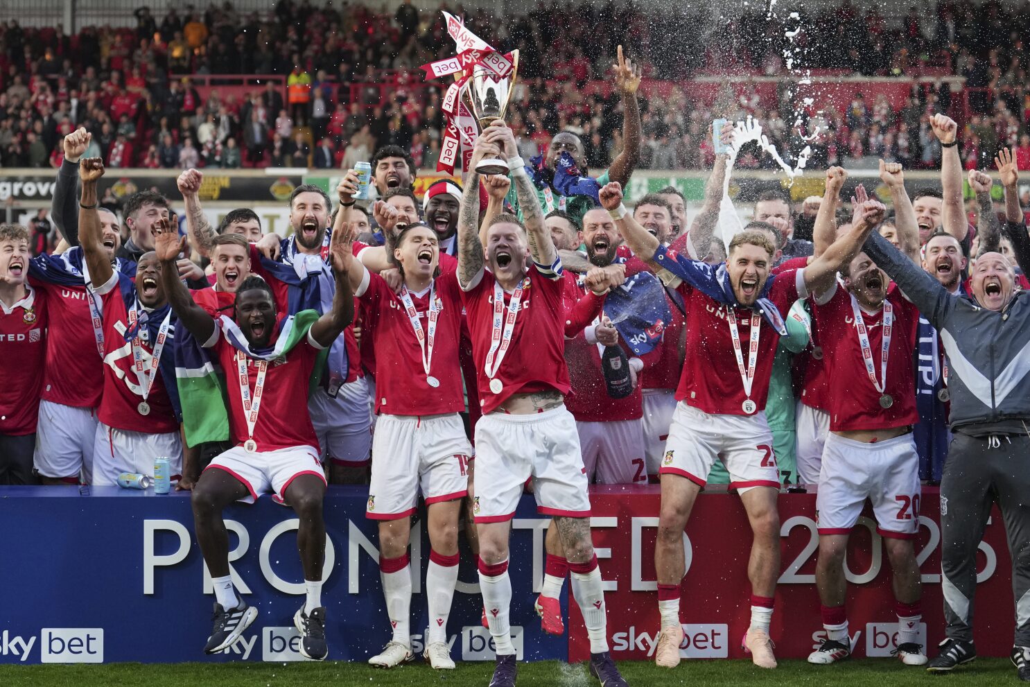 How Wrexham surged from obscurity to within sight of the Premier League