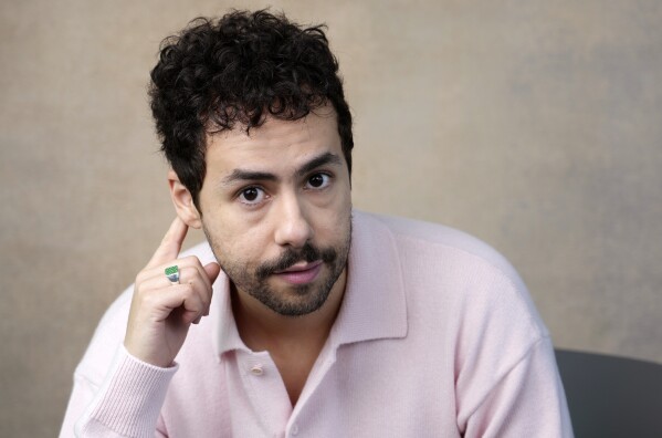 Ramy Youssef poses for a portrait, Wednesday, March 13, 2024, in Culver City, Calif. (AP Photo/Chris Pizzello)