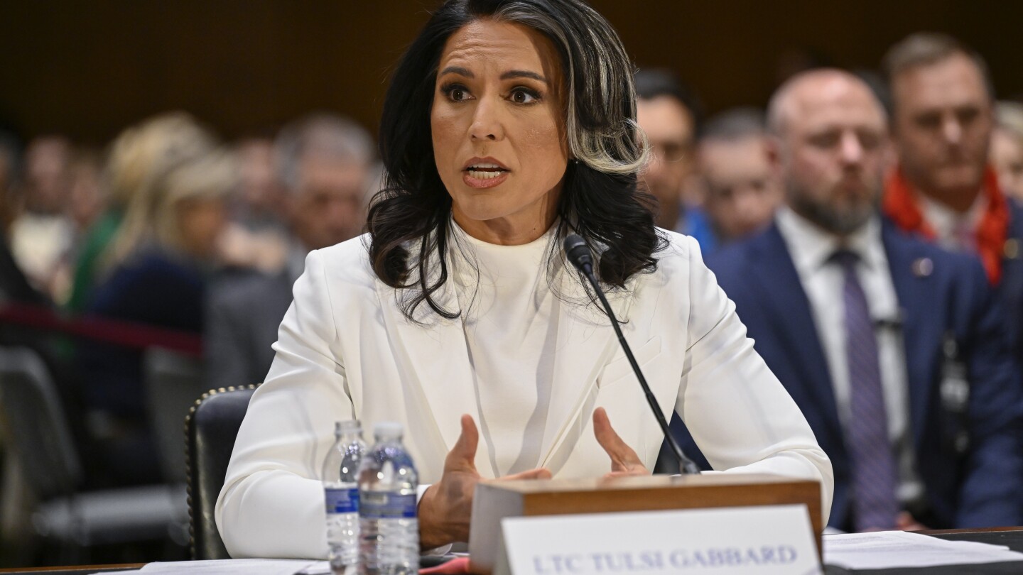 Senate confirms Gabbard as Trump's director of national intelligence after Republicans fall in line