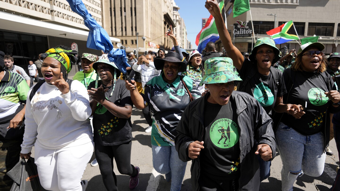 ANC на Южна Африка загуби още едно съдебно дело срещу конкурентна партия, водена от бившия президент Зума