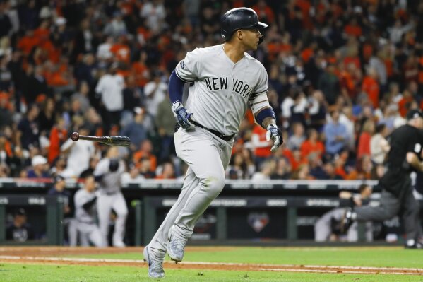 Yankees take down Astros 7-0 in Game 1 of ALCS behind Gleyber Torres' 5 RBIs