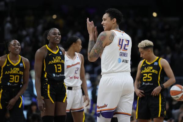 LA Sparks defeat Griner, Mercury 94-71 in WNBA season opener