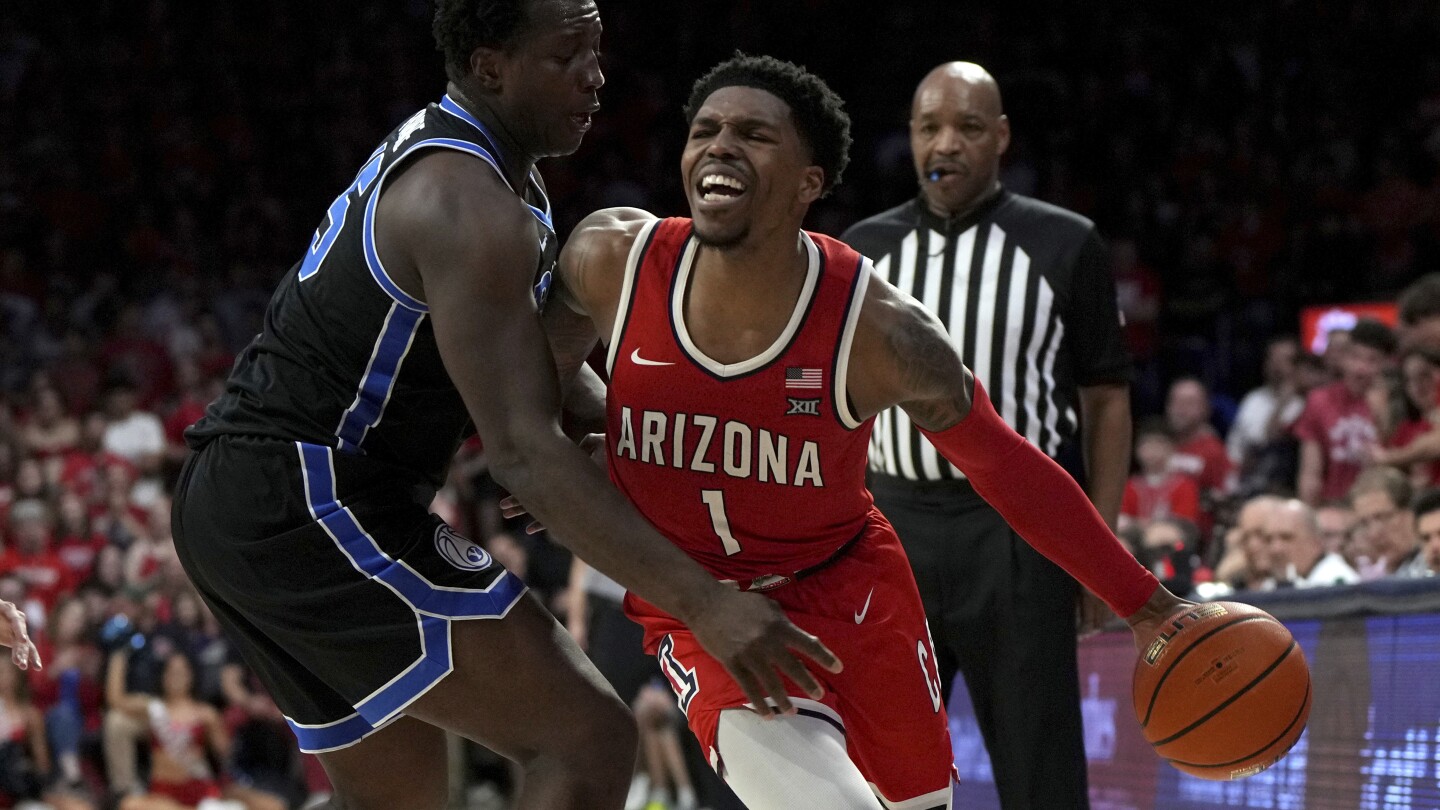 Arizona apologizes for 'unacceptable chant' from fans at end of basketball loss to BYU