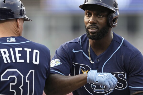 ⚾ Jose Siri drives in 4 runs and Zach Eflin earns his 9th win as Rays beat  Royals