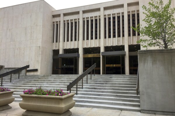 FILE - The Idaho Supreme Court building is seen, June 8, 2017, in Boise, Idaho. (AP Photo/Rebecca Boone, File)