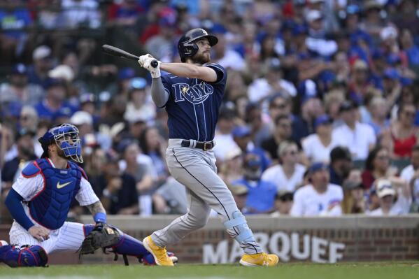 Beeks escapes bases-loaded jam, Lowe, Siri hit homers as Rays beat Cubs 4-3