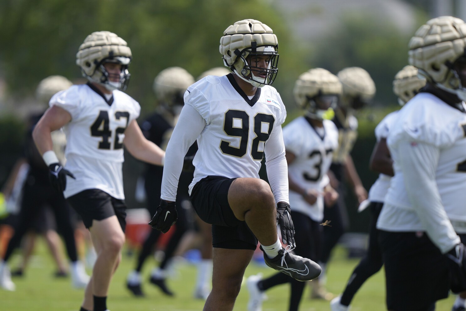 Saints former top pick Payton Turner aims to take over at defensive