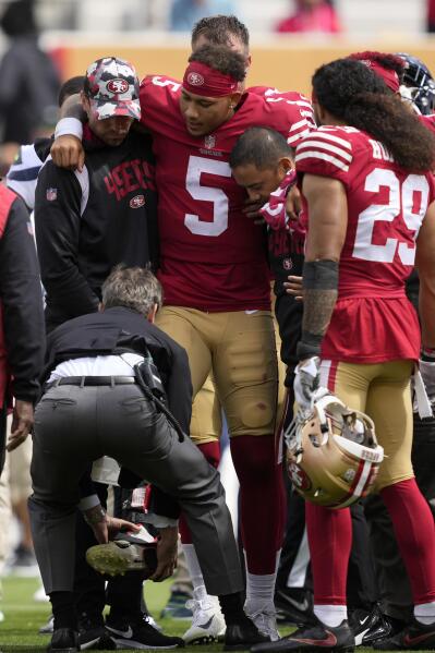 What happened to Trey Lance? 49ers' first round pick in 2021 out for season  after fractured ankle, surgery