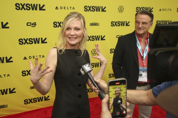 Kirsten Dunst arrives for the world premiere of 