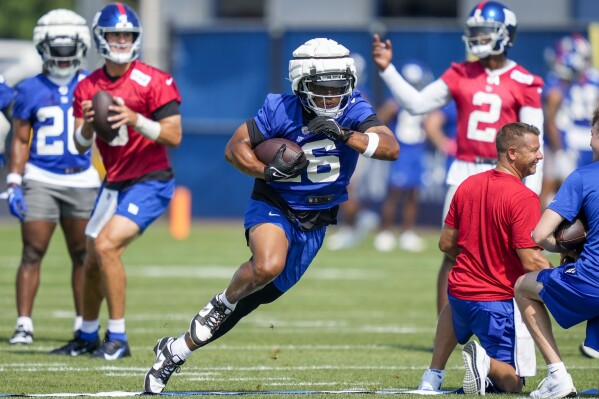 Saquon Barkley 'blessed' to shoulder heavy workload