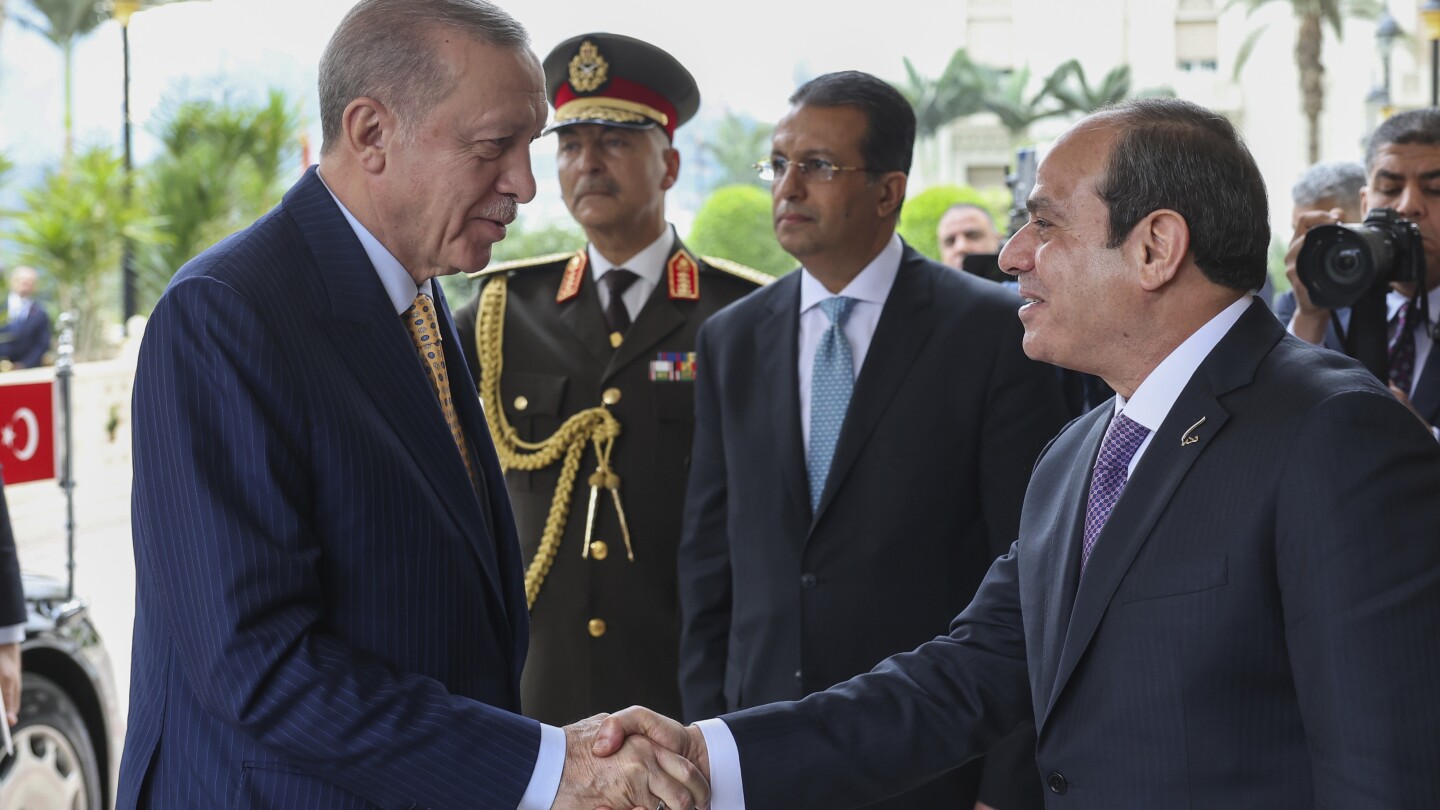 Leaders of Turkey and Egypt unite in efforts to stop Israel’s looming offensive in Gaza’s Rafah