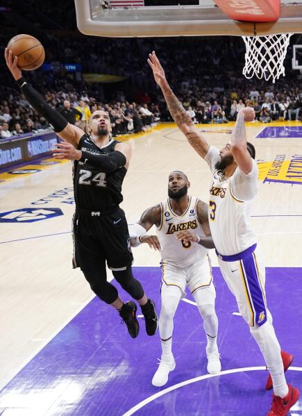 LeBron James leads the Los Angeles Lakers to a 111-101 win and 2-1