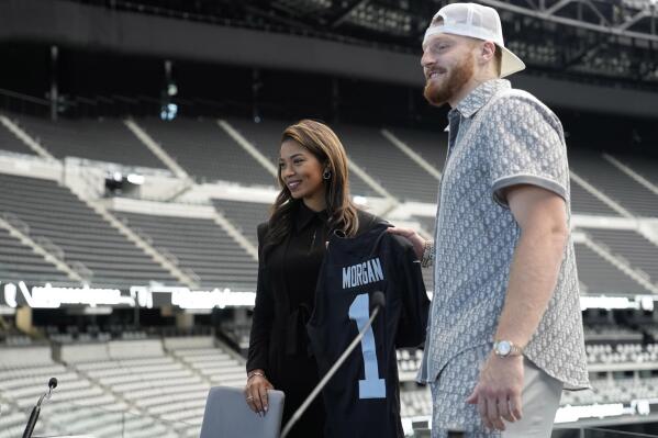 Raiders' Morgan is NFL's first Black female team president