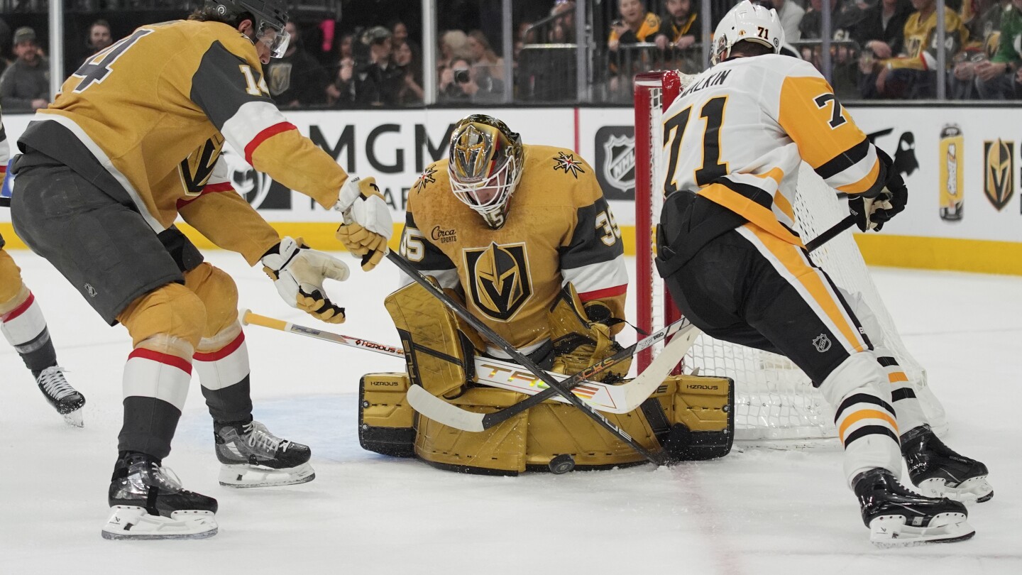 Golden Knights blank Penguins 4-0, extend winning streak