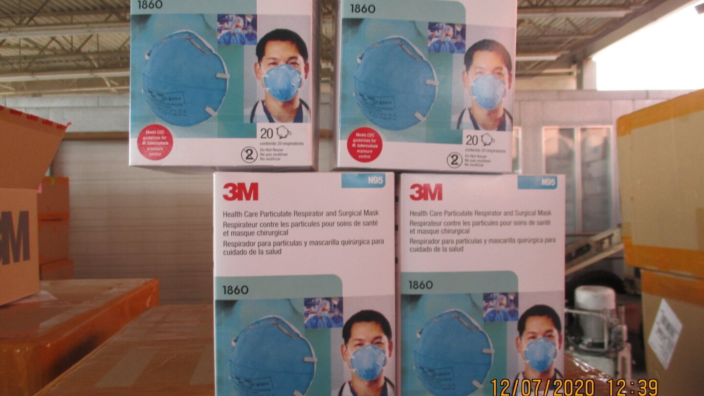 Government investigating massive counterfeit N95 mask scam