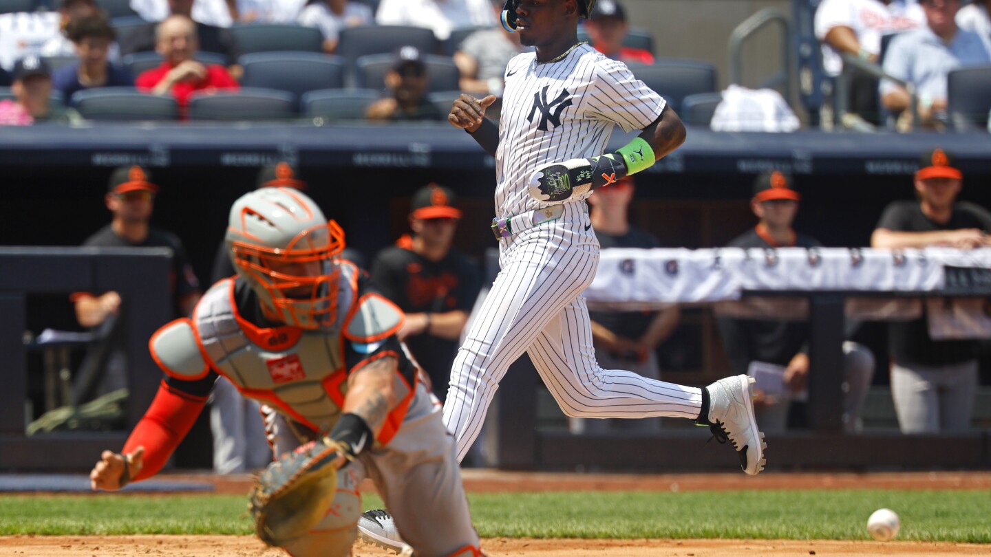 Chisholm Sparks Yankees' Comeback Win Over Orioles