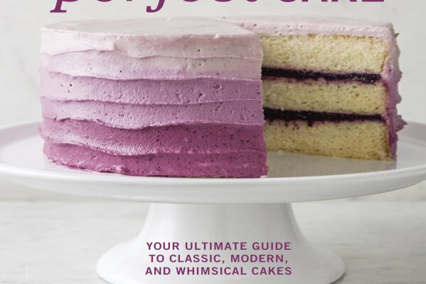 
              This image provided by America's Test Kitchen in August 2018 shows the cover for the cookbook “Perfect Cake.” It includes a recipe for a cranberry-sour cream pound cake. (America's Test Kitchen via AP)
            