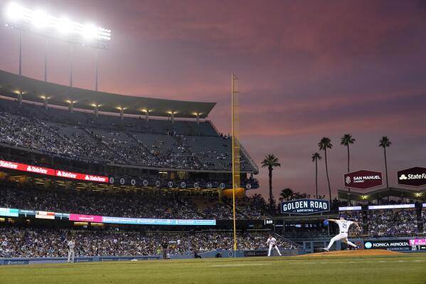 Fourth of July at Dodger Stadium.