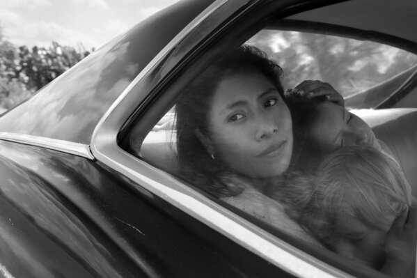 
              This image released by Netflix shows Yalitza Aparicio in a scene from the film "Roma," by filmmaker Alfonso Cuaron. On Tuesday, Jan. 22, 2019, Aparicio was nominated for an Oscar for best actress for her role in the film. The 91st Academy Awards will be held on Feb. 24. (Alfonso Cuarón/Netflix via AP)
            