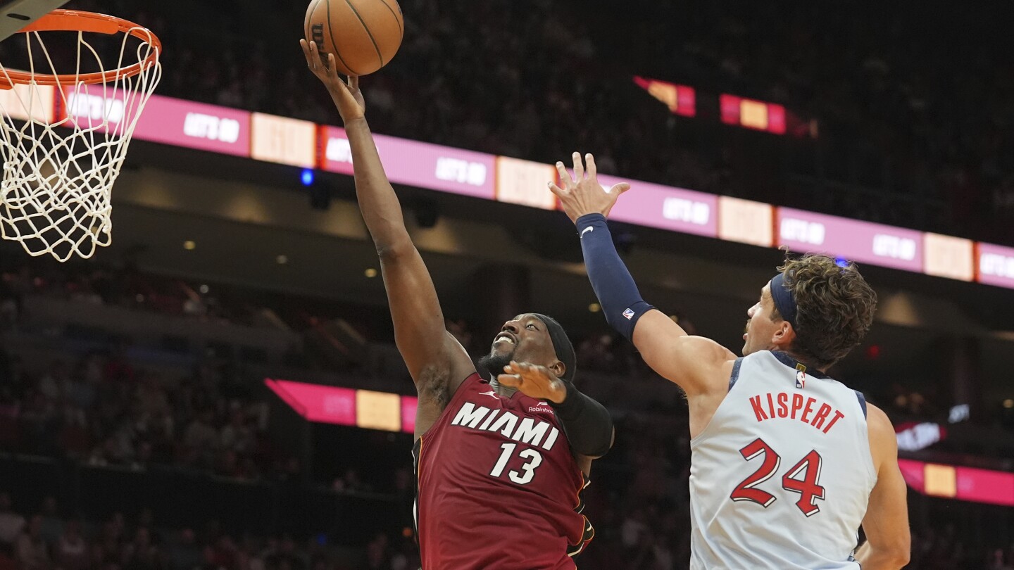 Adebayo Sets Heat Double-Double Record with 222nd