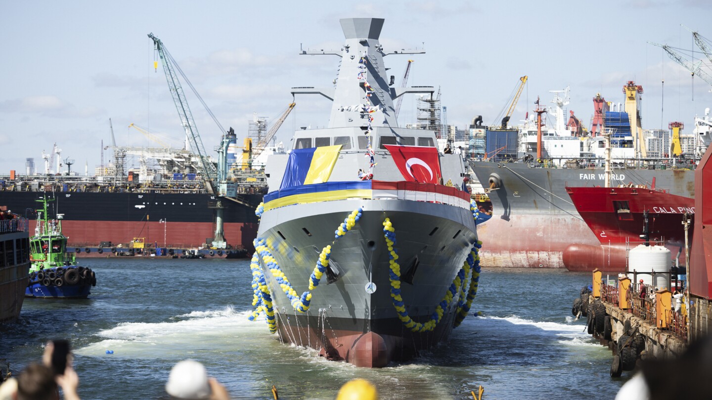 Ukraine adds another Turkish corvette to its navy for the war with Russia