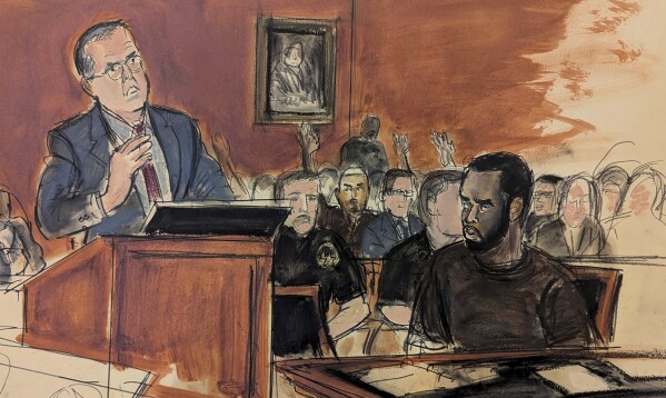 Sean 'Diddy' Combs will stay in jail after bail is denied | AP News