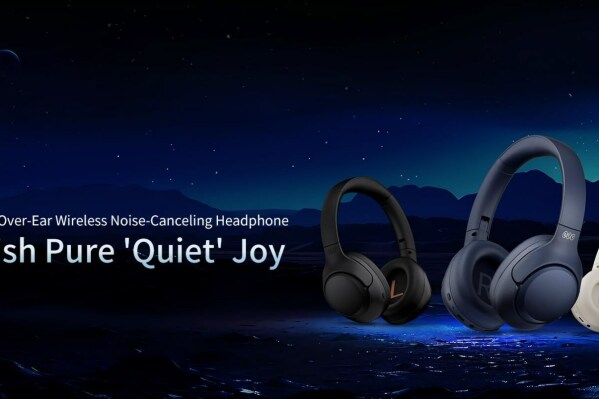 QCY H3 Over-Ear Wireless Noise-Canceling Headphone