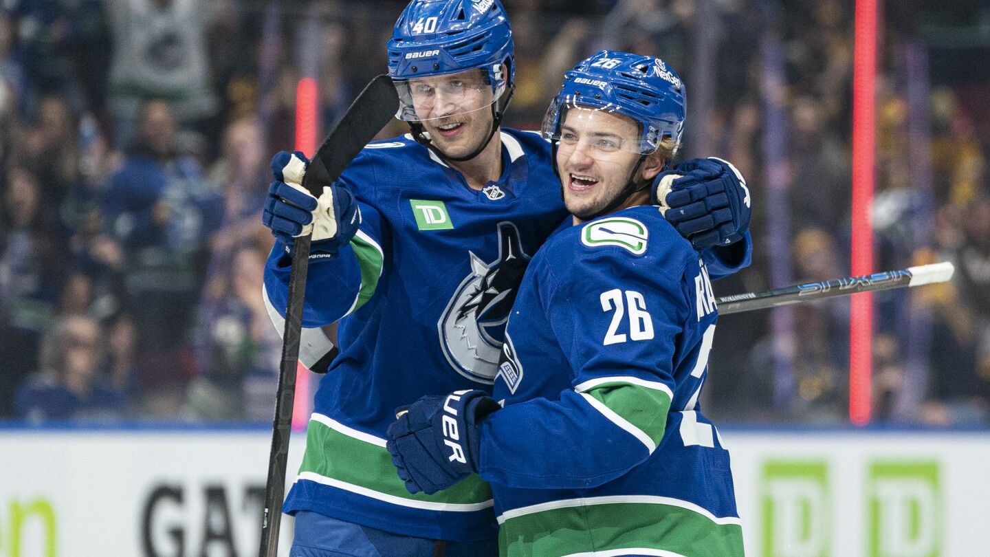 Canucks Defeat Flames 3-1 in NHL Matchup