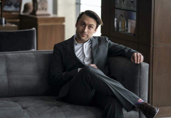 This image released by HBO shows Keiran Culkin in a scene from 