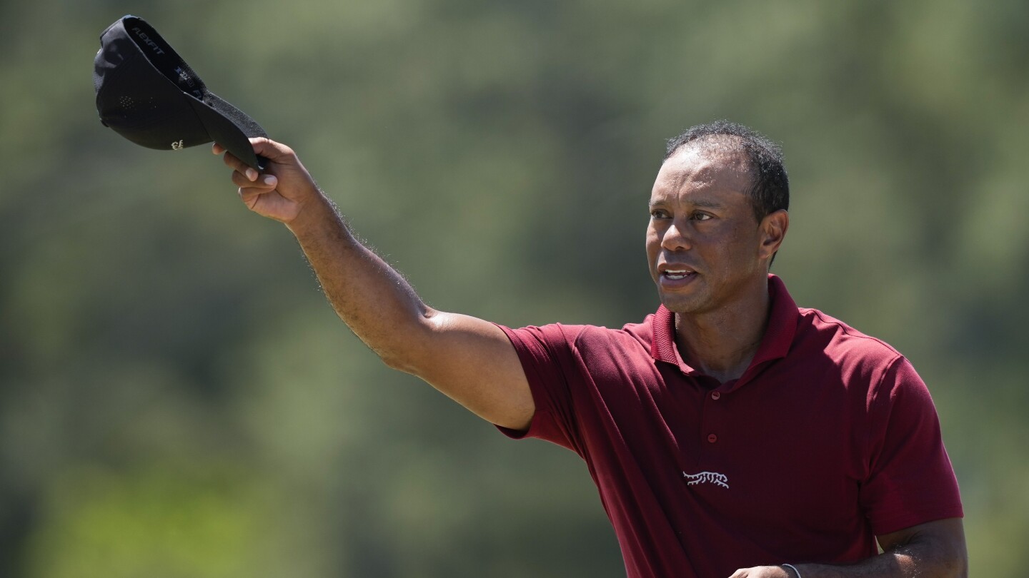 Tiger Woods finishes Masters with his highest score as a pro | AP News