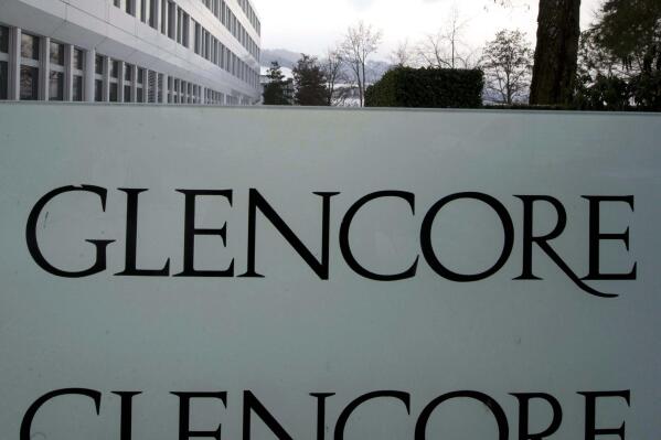 FILE - This Feb. 7, 2012 file photo shows the headquarters of Glencore in Baar, Switzerland. Glencore has reached an agreement with the Democratic Republic of Congo to pay $180 million over bribery allegations spanning from 2007 to 2018. The announcement Monday, Dec. 5, 2022 comes months after the Anglo-Swiss company said it solidified deals with authorities in the U.S., Britain and Brazil to pay a total of $1.5 billion to resolve all accusations of corruption and market manipulation. (AP Photo/ Keystone/ Sigi Tischler, File)
