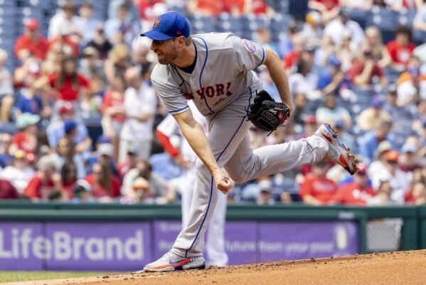 Max Scherzer cruises, Pete Alonso drives in 5 as Mets beat Phillies