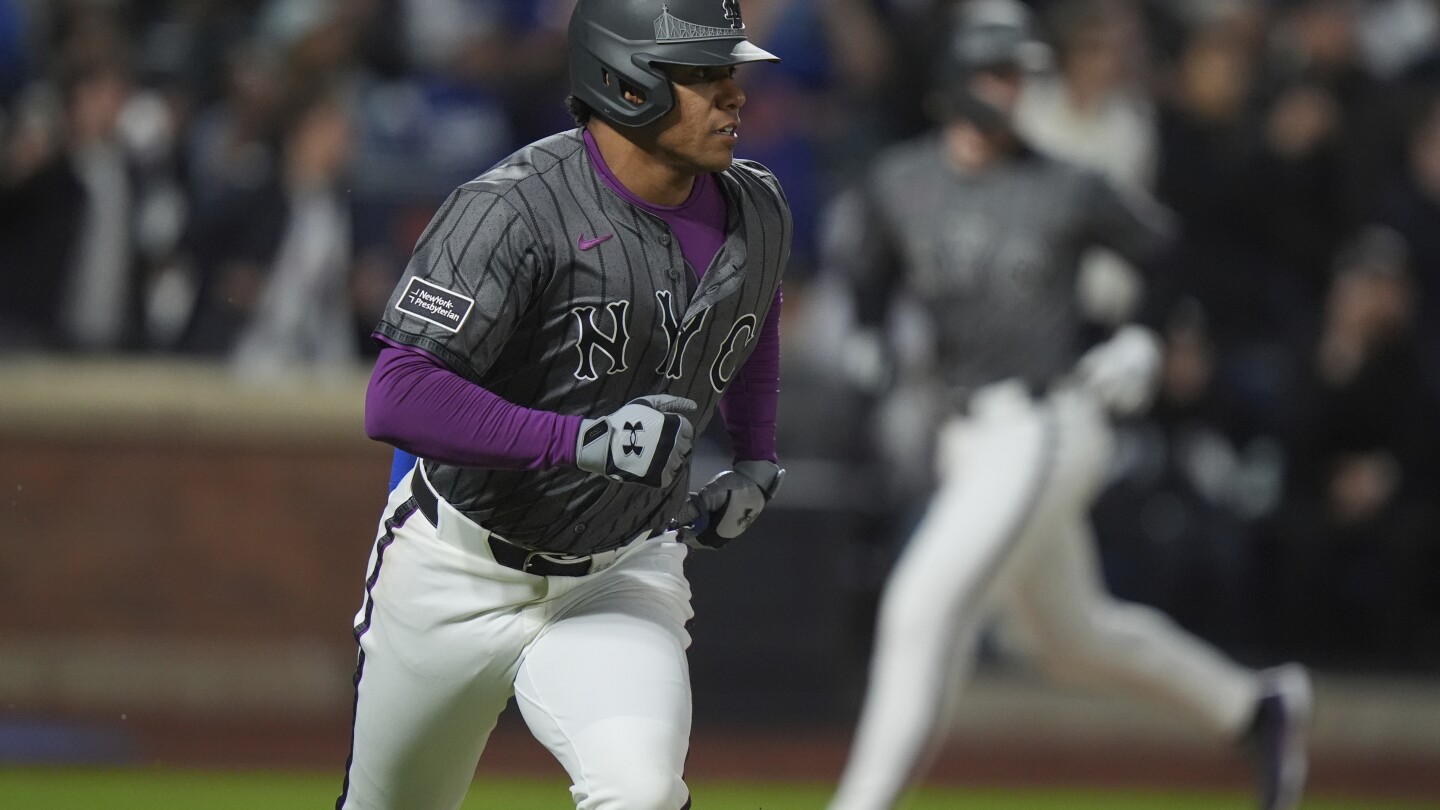 Slumping Soto hits tiebreaking, 2-run double and Mets rally past Dodgers 5-2