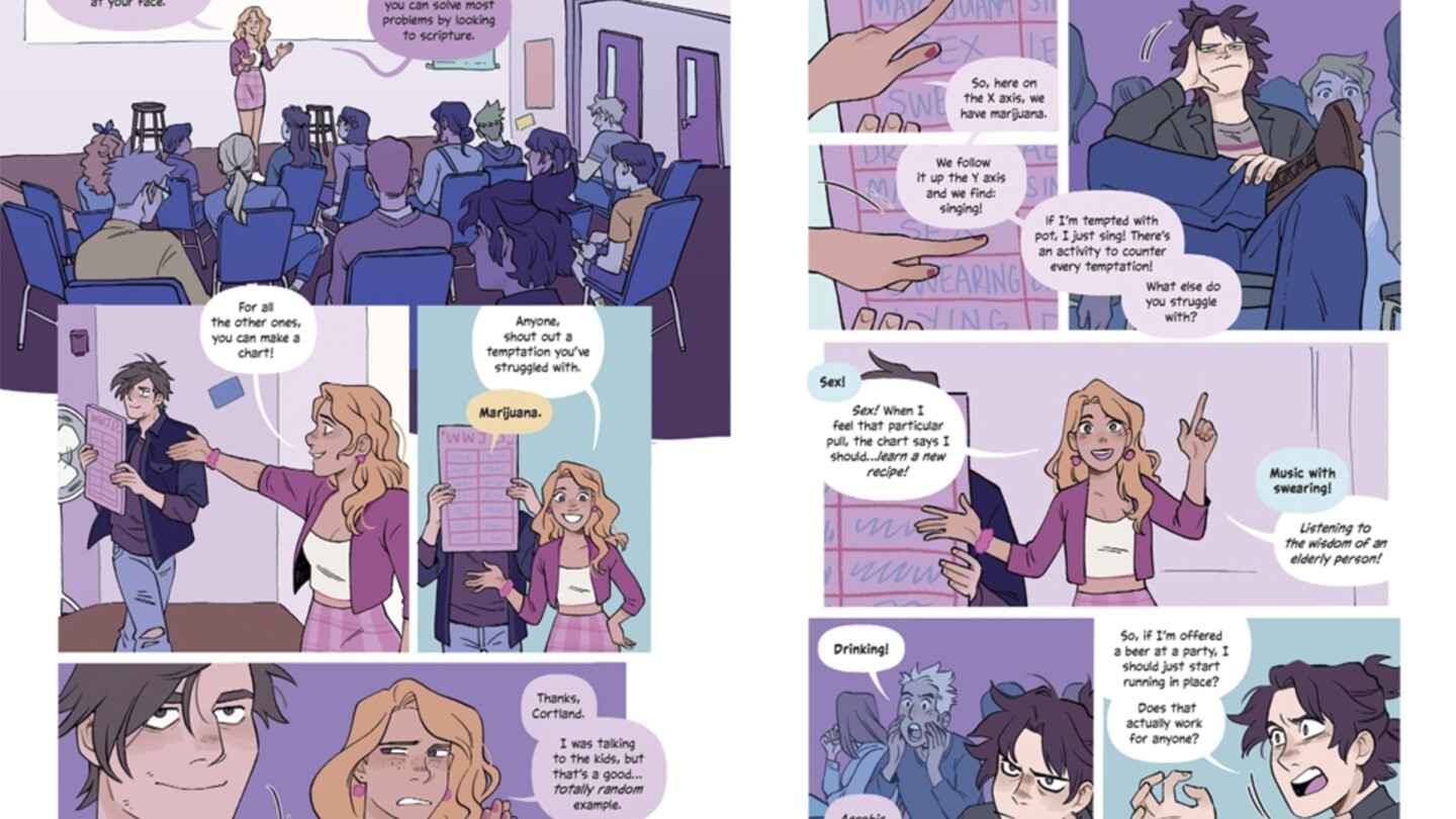 In 'Youth Group' comic, evangelical kids sing silly songs about Jesus, fight demons