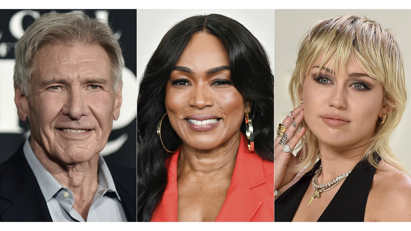 Harrison Ford, Angela Bassett, Miley Cyrus to be honored as Disney Legends