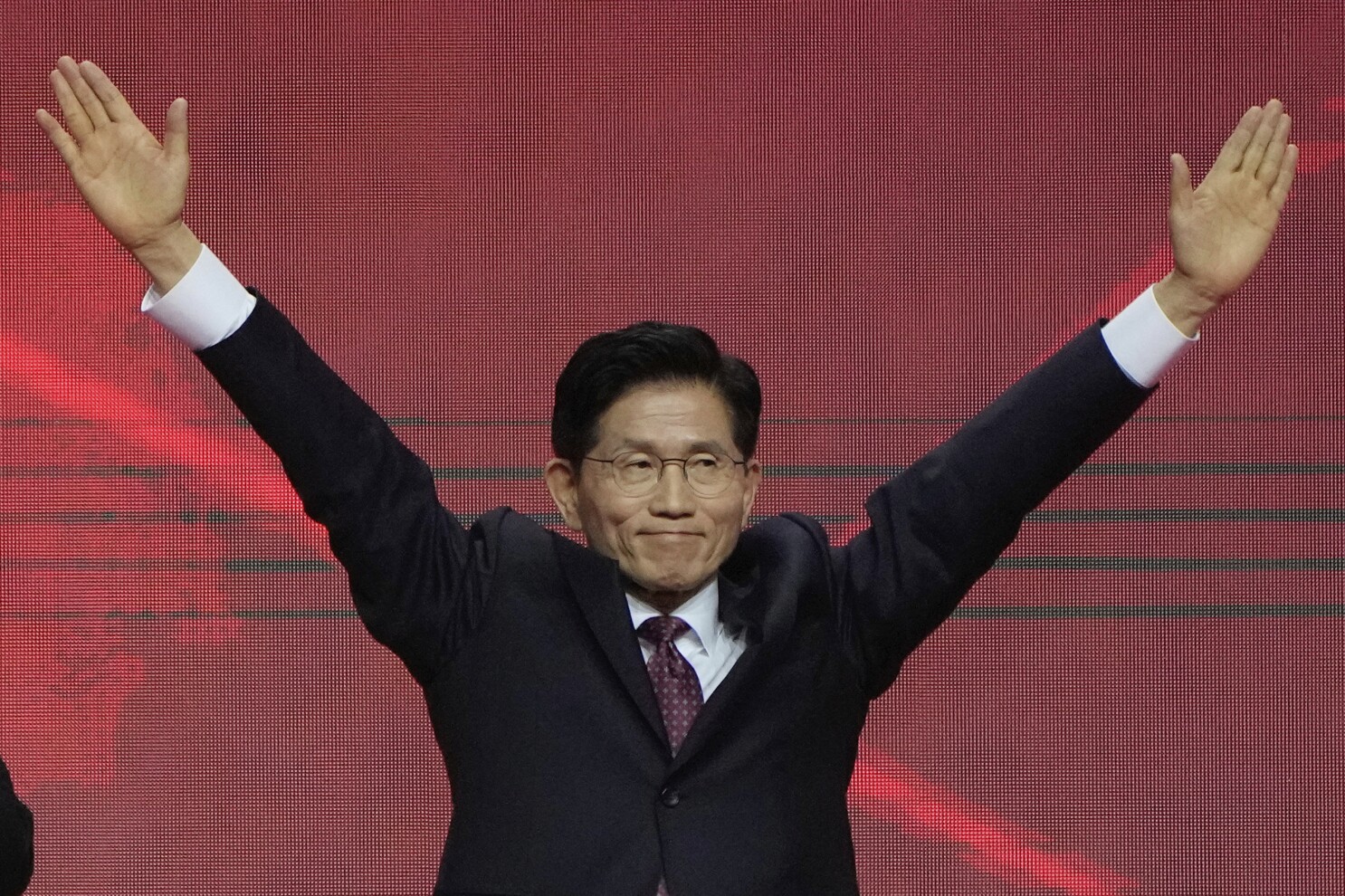 South Korea’s main conservative party nominates Kim Moon Soo as its presidential candidate