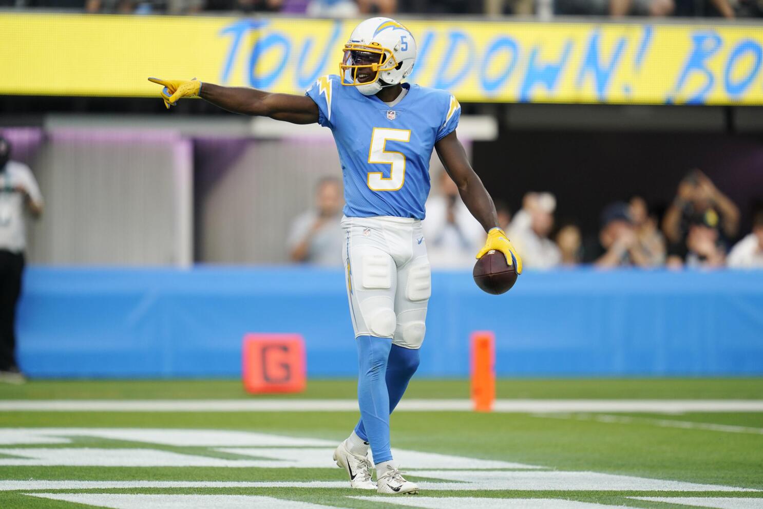 Los Angeles Chargers rookie receiver Josh Palmer is punishing himself to  earn a key role in the 2021 offense, NFL News, Rankings and Statistics