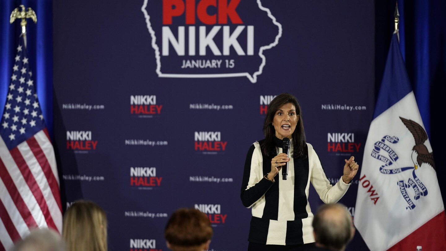 Ники Хейли търси силно представяне, не непременно победа, в събранията в Айова